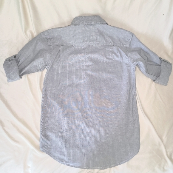 Boys Gap Kids Button Up Dress Shirt L - Picture 2 of 4
